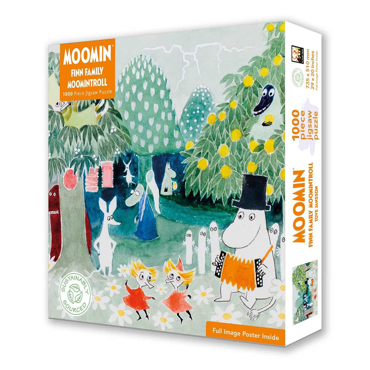 Moomin Finn Family Moomintroll 1000-Piece Jigsaw Puzzle