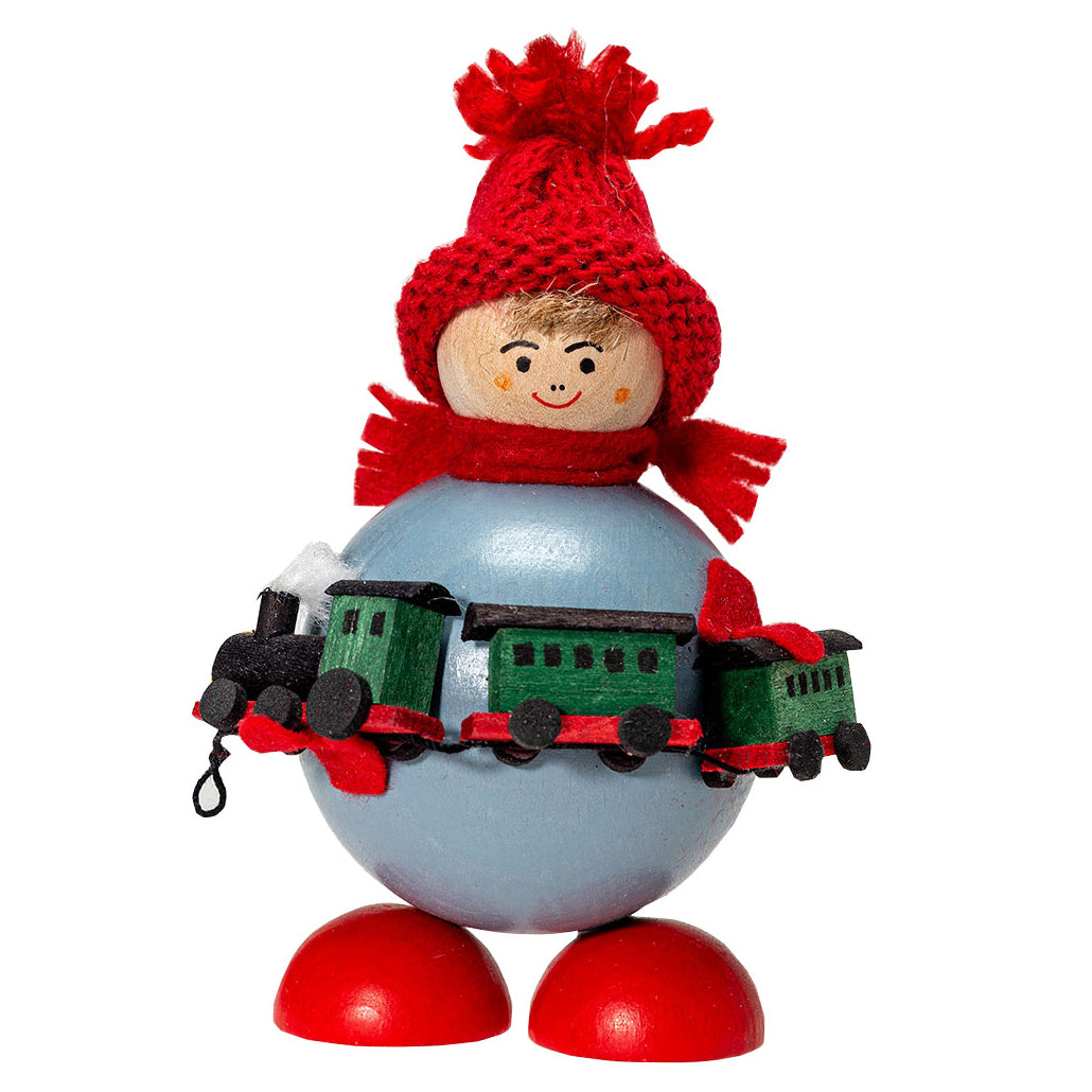 Large Tonttu with Train Set
