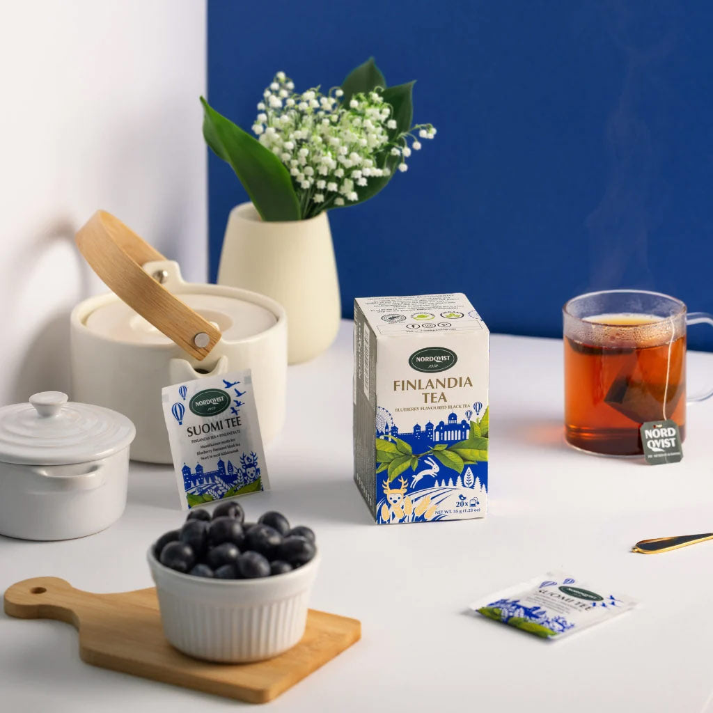 Nordqvist Finlandia Blueberry Flavored Black Tea