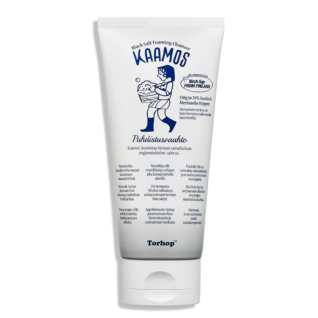 Torhop Kaamos Black Salt Foaming Cleanser