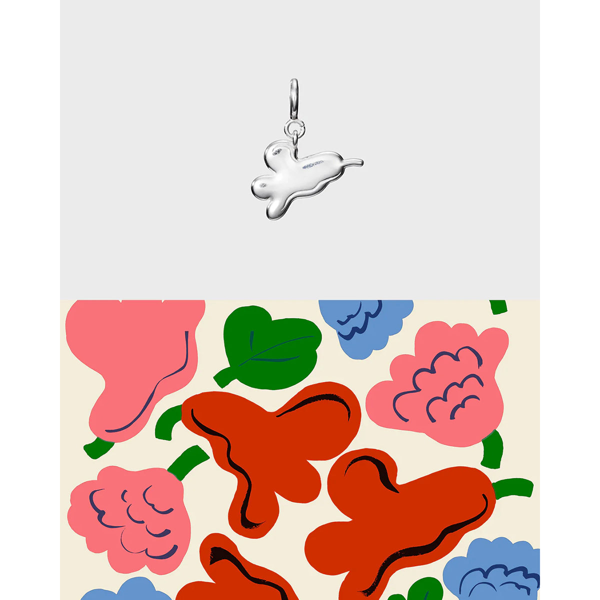 Kalevala x Marimekko Garden Kukasta Kukkaan Charm