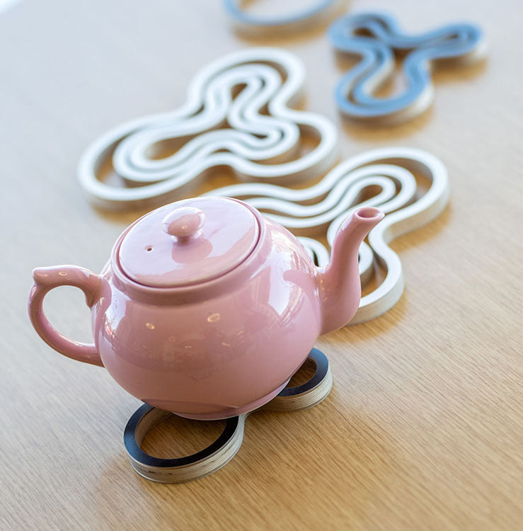 Majamoo Black Pot Trivet Set