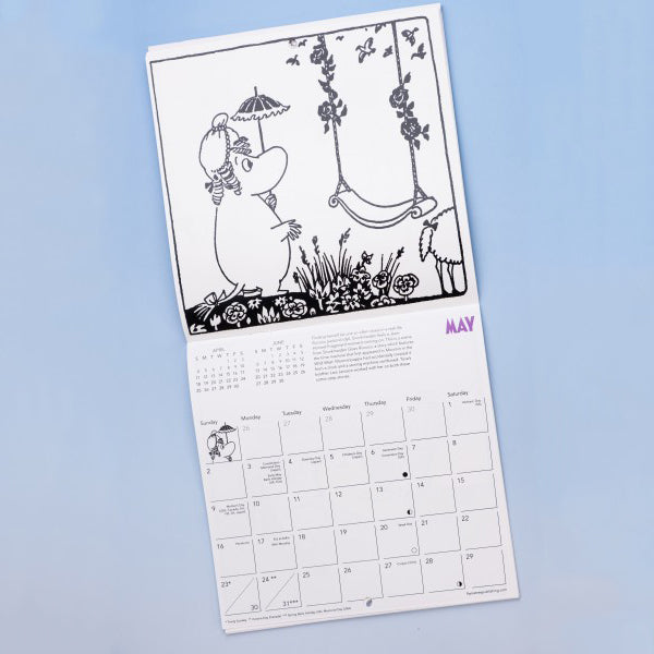 Moomin Mini Wall Calendar 2027