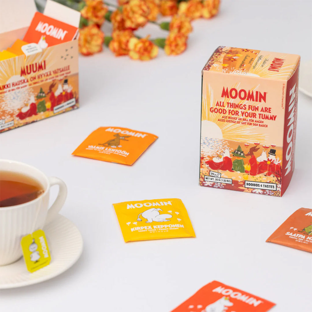 Nordqvist Moomin All Things Fun Are Good For Your Tummy Assorted Rooibos Tea