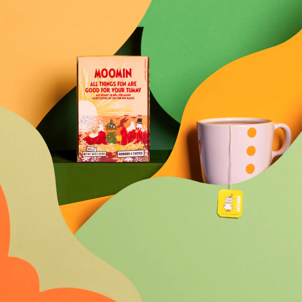 Nordqvist Moomin All Things Fun Are Good For Your Tummy Assorted Rooibos Tea
