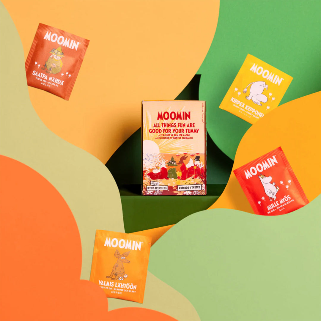 Nordqvist Moomin All Things Fun Are Good For Your Tummy Assorted Rooibos Tea