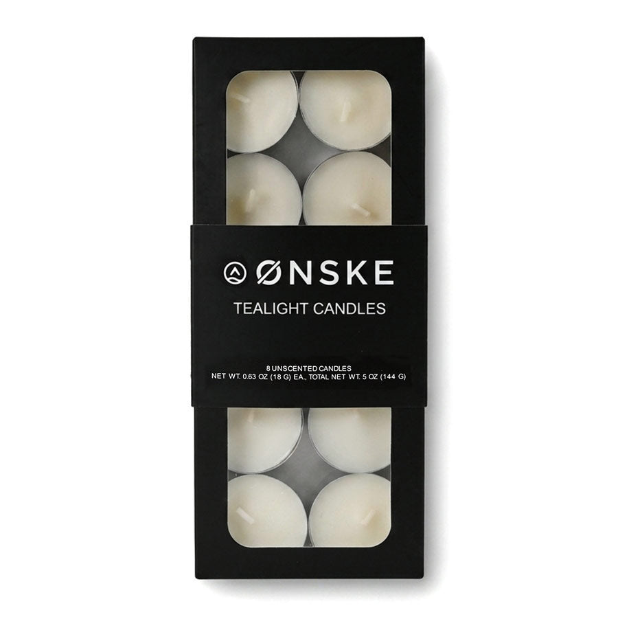 ONSKE Tealight Candles - Set of 8
