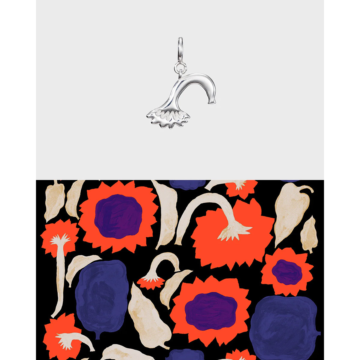 Kalevala x Marimekko Garden Paahde Charm