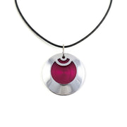 Pohjolan Helmi Lingonberry Fuchsia Necklace
