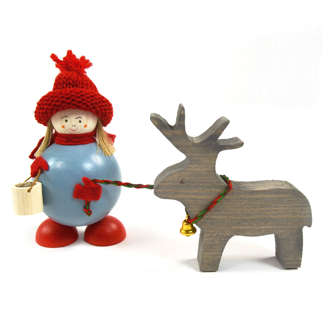 Inka with Reindeer Large Tonttu