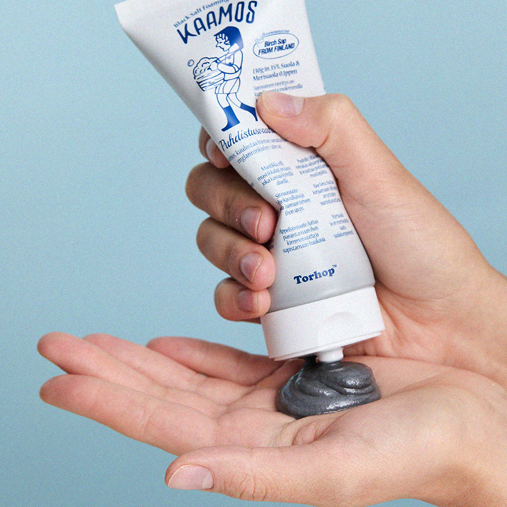 Torhop Kaamos Black Salt Foaming Cleanser
