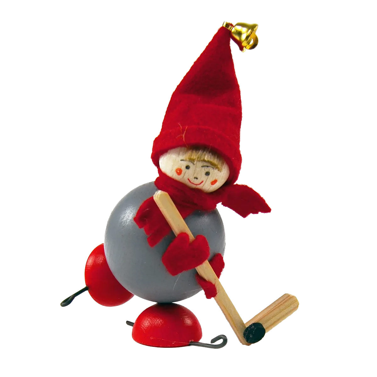 Teppo Playing Hockey Tonttu