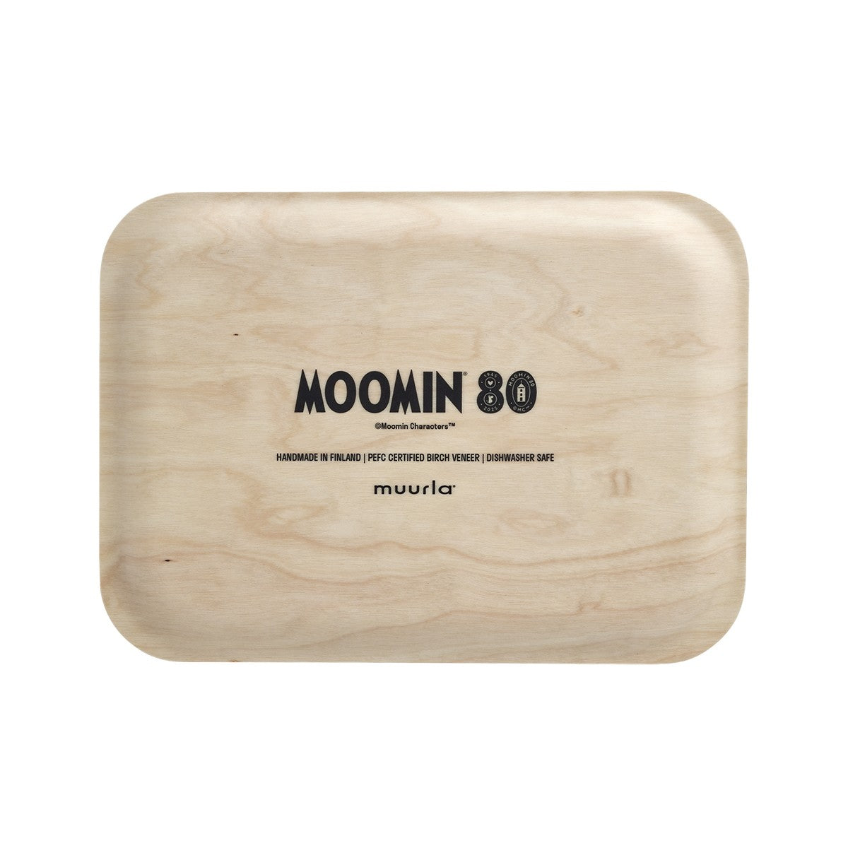 Muurla Moomin 80th Anniversary Hug Tray