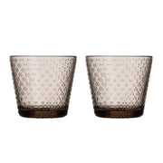 iittala Tundra Linen 2pc Glass Tumbler - 10 oz