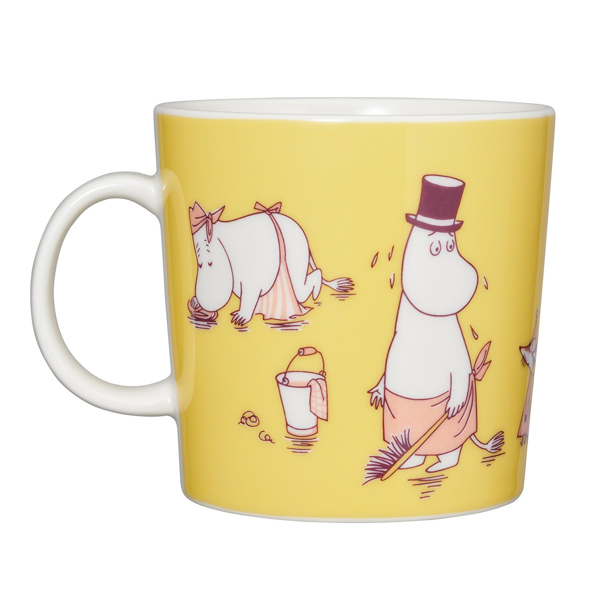 Arabia Moomin ABC Yellow Mug - R