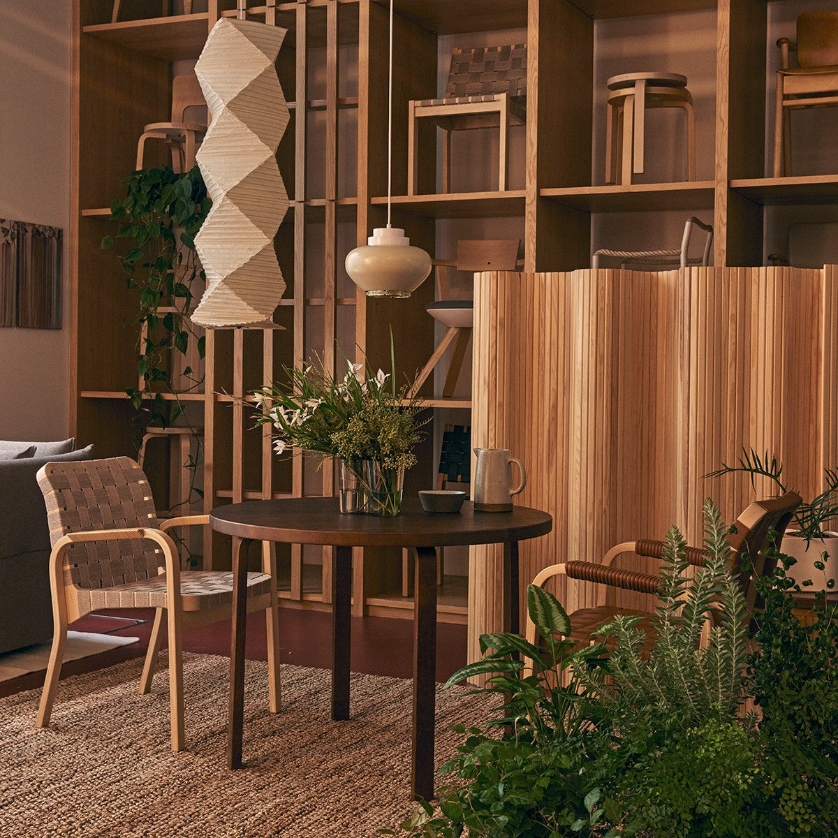 Artek Alvar Aalto Table 91 - Walnut Stained