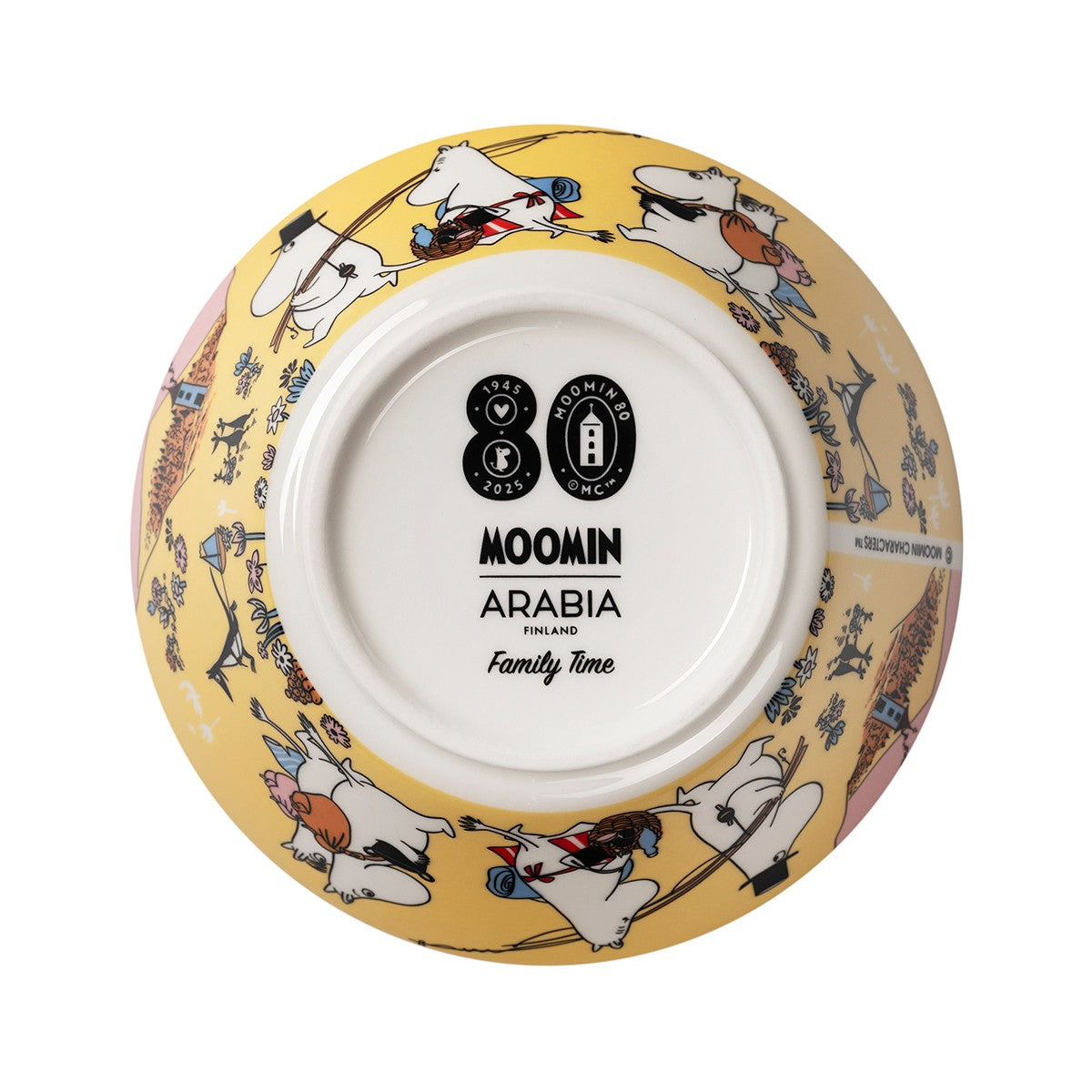 Arabia Moomin Family Time Bowl - 80th Anniversary