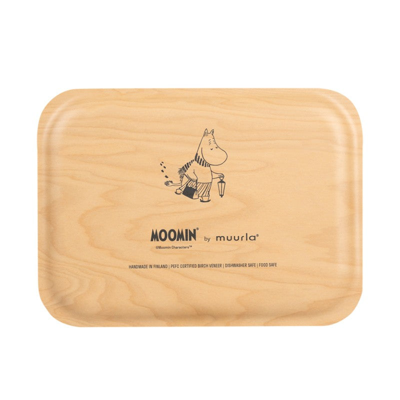 Muurla Moomin Let it Snow Blue Small Tray