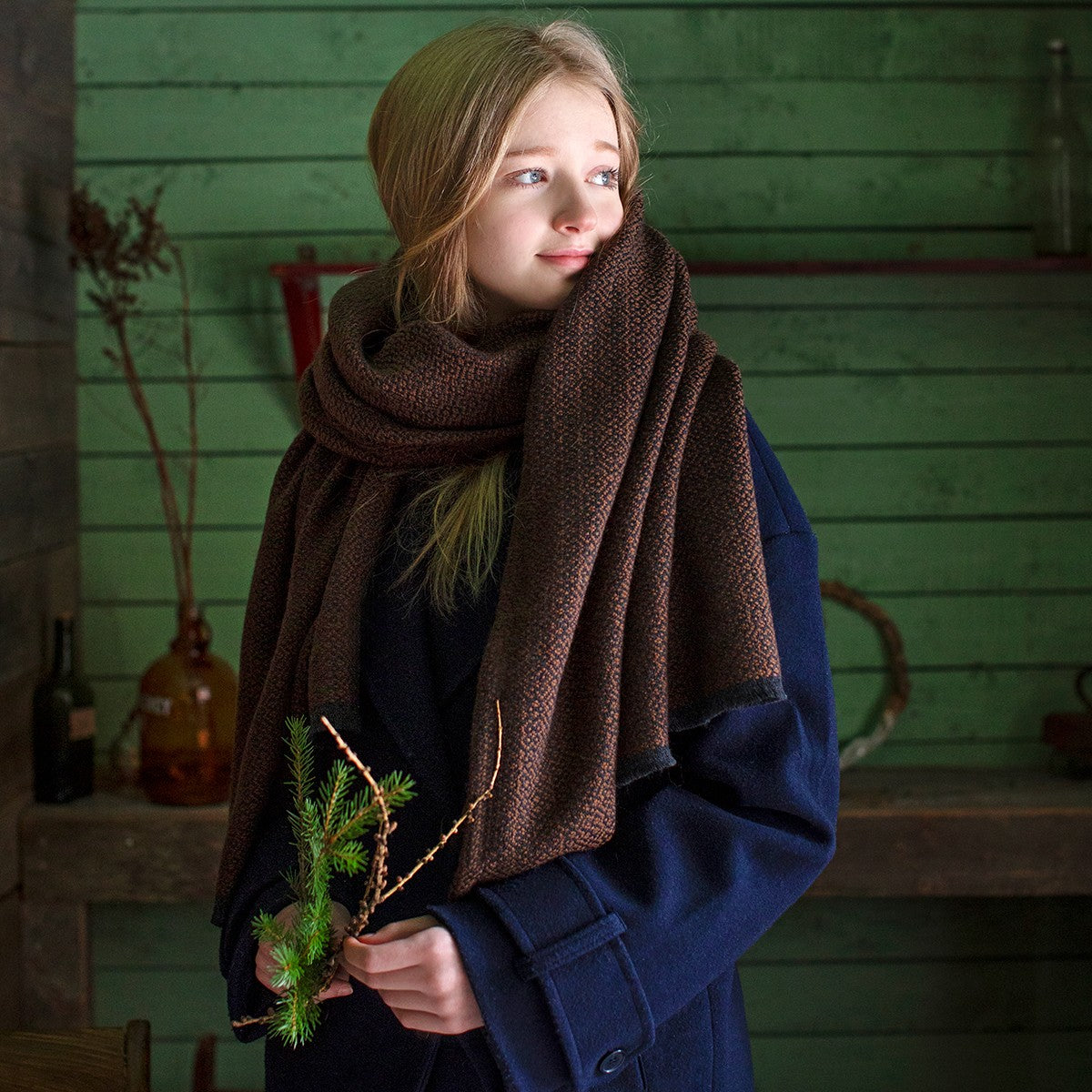 Lapuan Kankurit Koli Brown / Black Scarf