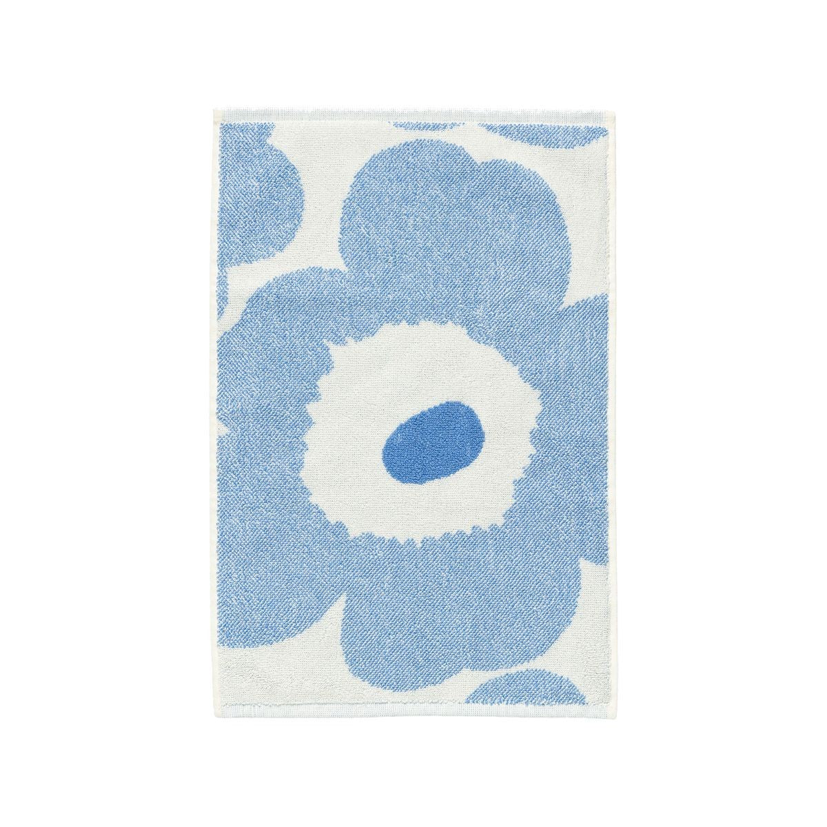 Marimekko Unikko Sky Blue / Off White Guest Towel