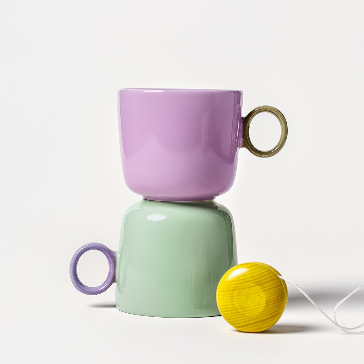 iittala Play Lilac / Olive Mug - 12 oz