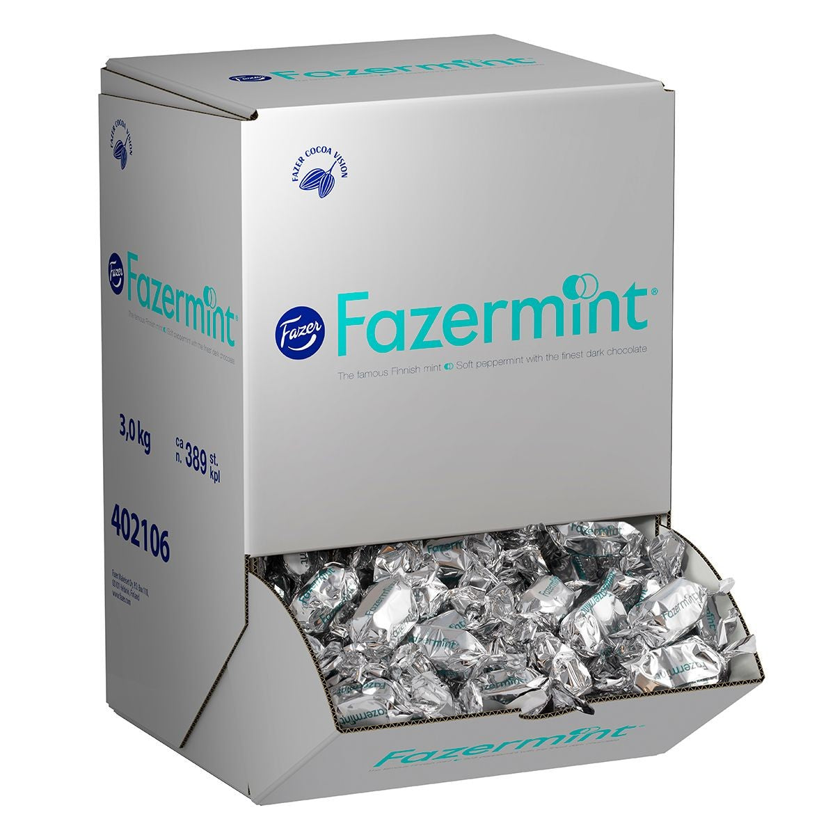 Fazermint Chocolate Creams Bulk Box - 6-1/2 lb
