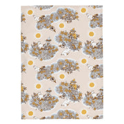 Arabia Moomin Friends Forever Beige Tea Towel - 80th Anniversary