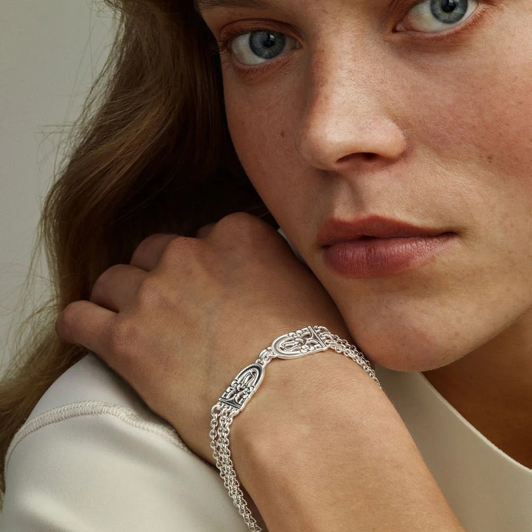 Kalevala Silver Birds of Paradise Bracelet