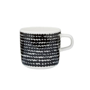 Marimekko Rasymatto White / Black Coffee Cup