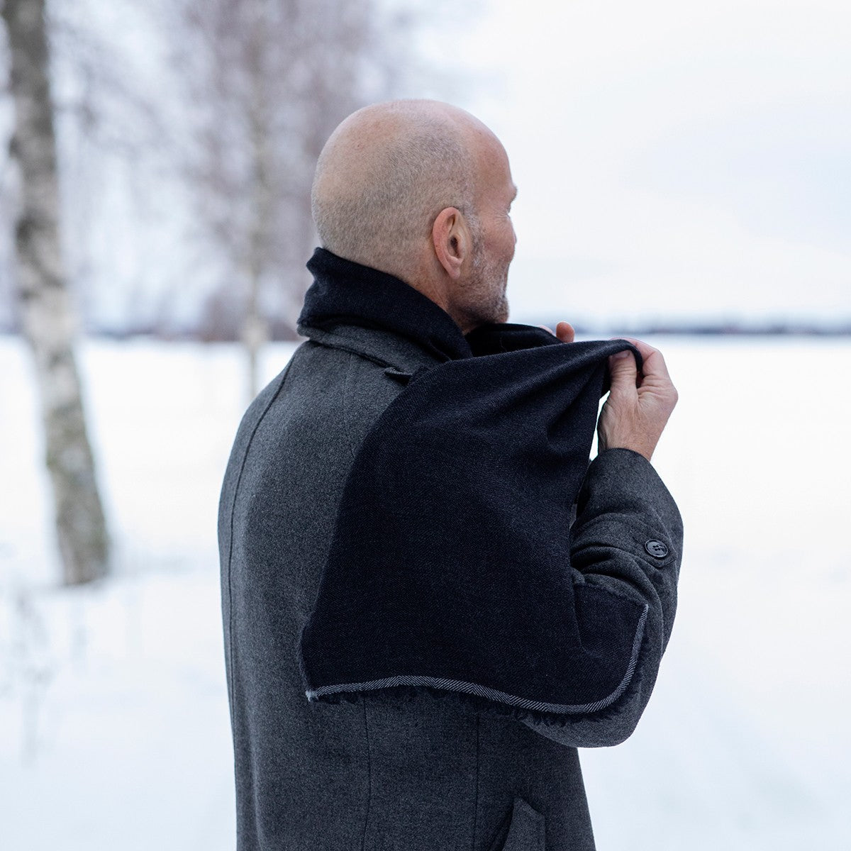 Lapuan Kankurit Viiru Black Scarf
