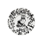 iittala Taika White / Black Coffee Saucer - 6"