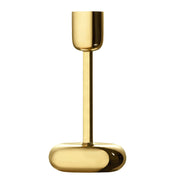 iittala Nappula Brass Tall Candle Holder