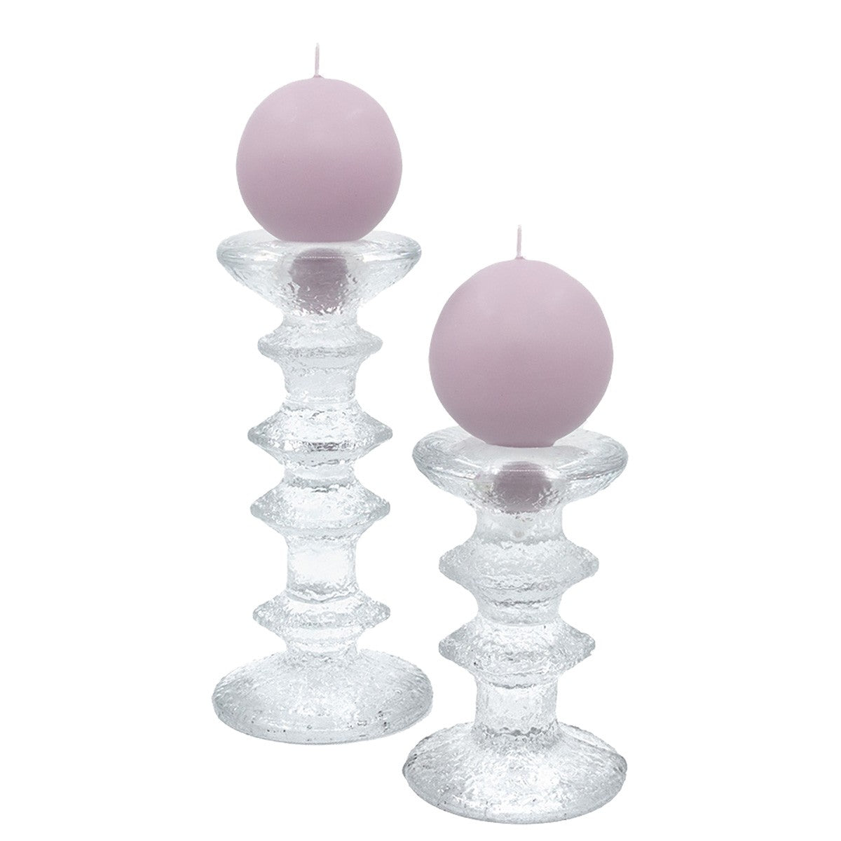 Festivo Lavender Ball Candles - Set of 2
