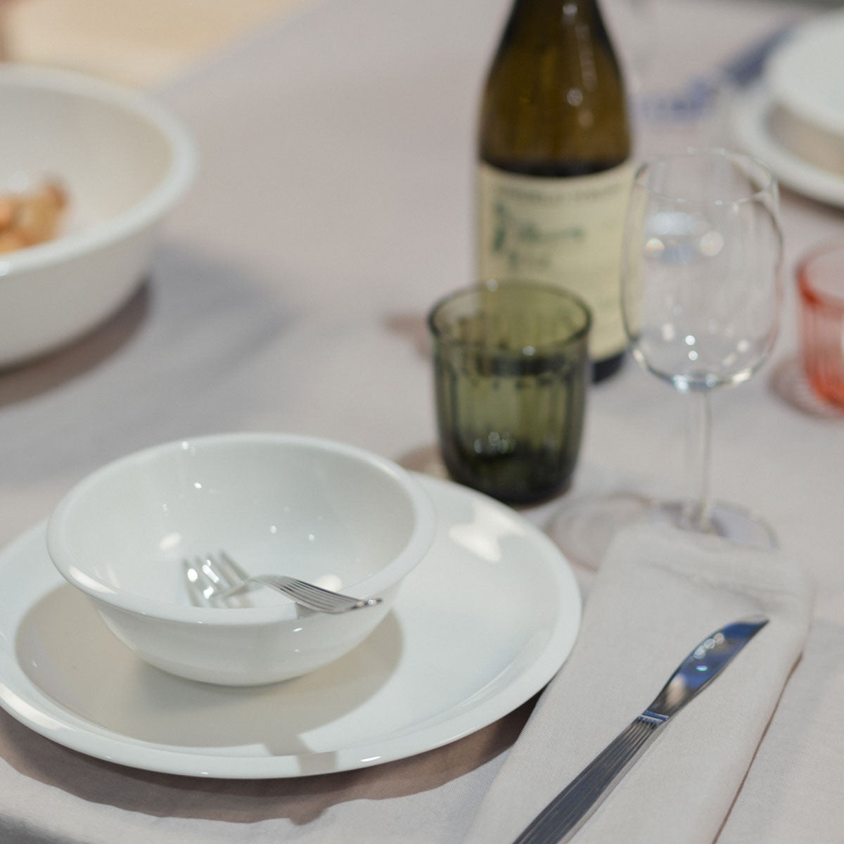 iittala Raami White Dinner Plate