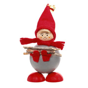 Mauno with Firewood Tonttu