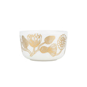 Marimekko Tiara Gold / White Dessert Bowl