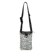 Marimekko Mini Unikko Cream / Dark Blue Neat Phone Pocket Bag