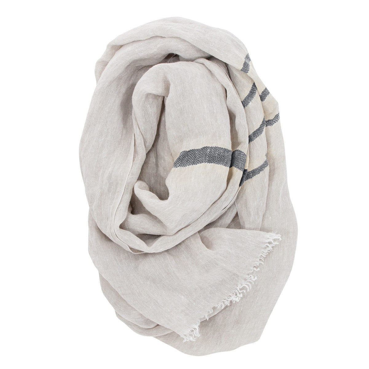 Lapuan Kankurit Linen / Grey Usva Scarf
