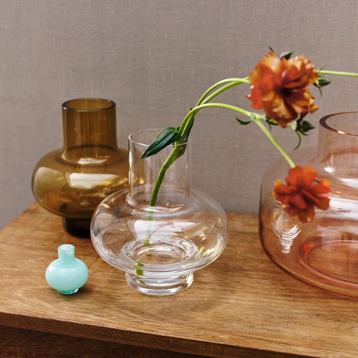 Marimekko Umpu Clear Vase