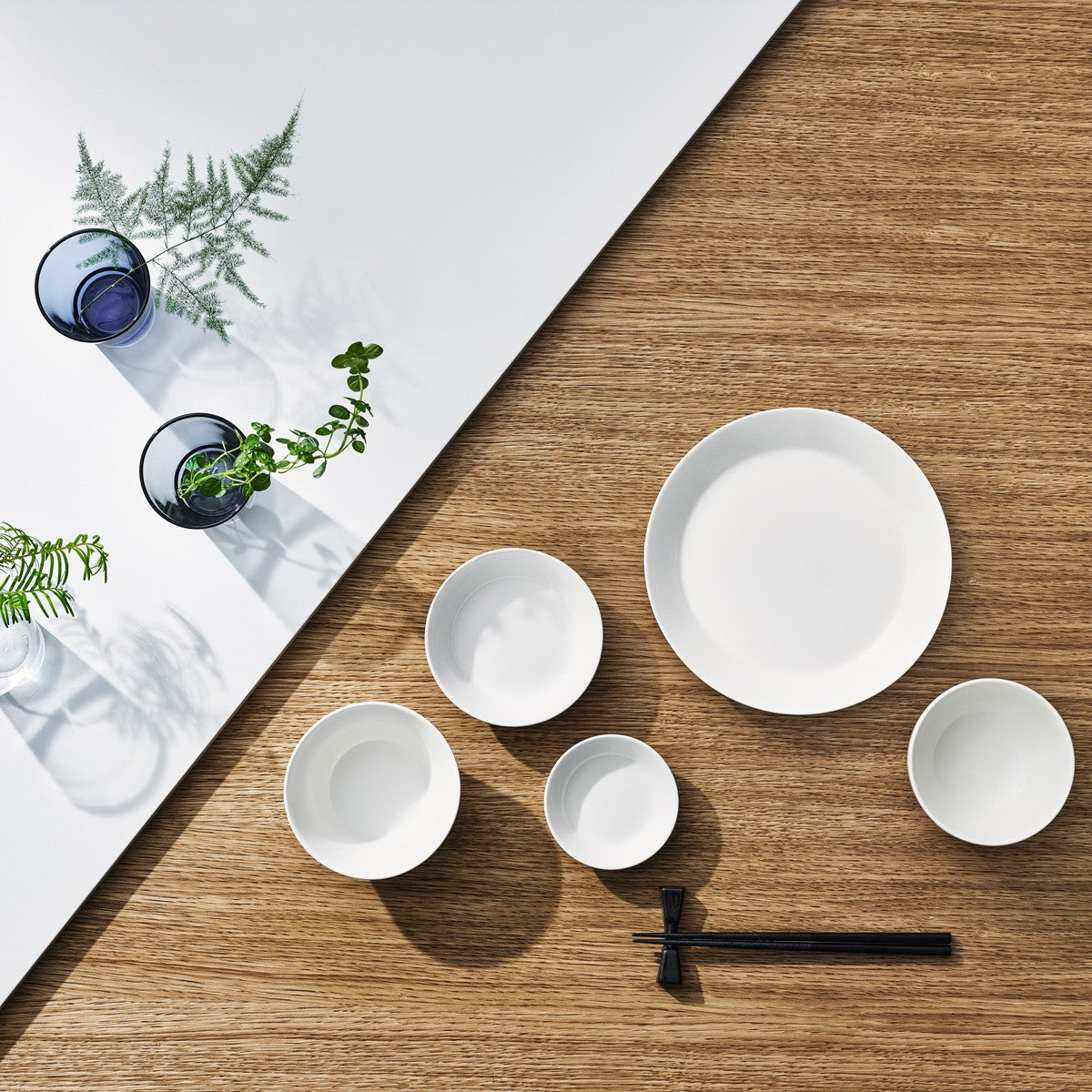 iittala Teema White Dinner Plates - Boxed Set of 4