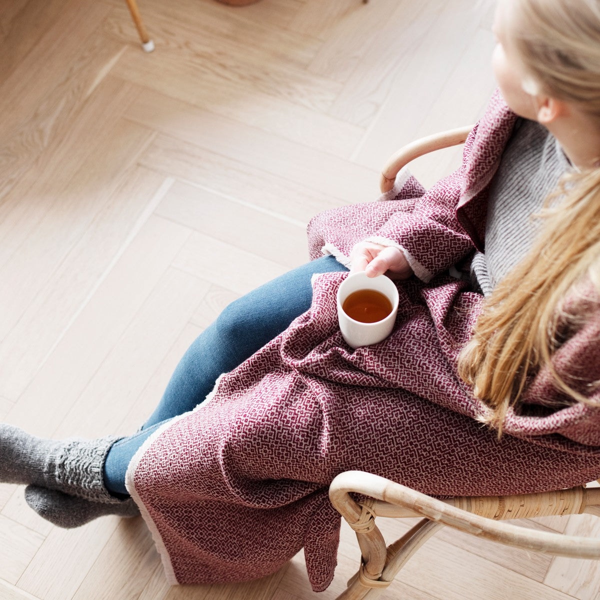 Lapuan Kankurit Koli Bordeaux Blanket
