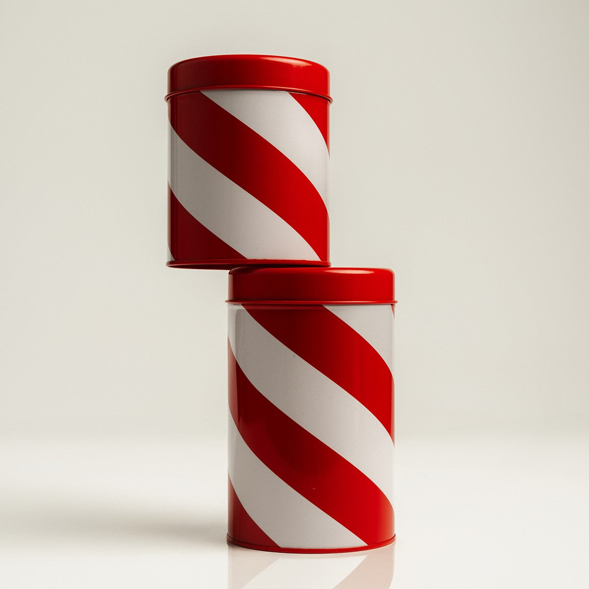 aarikka Riemuraita Red / White Small Tin Jar