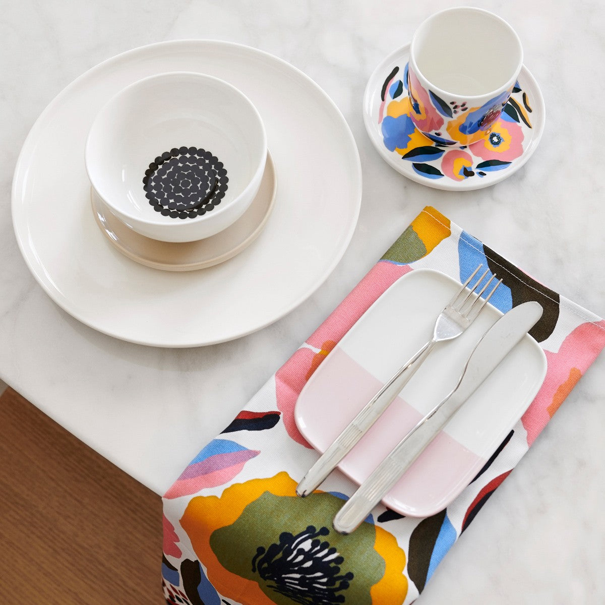 Marimekko Rasymatto Footed Dessert Bowl