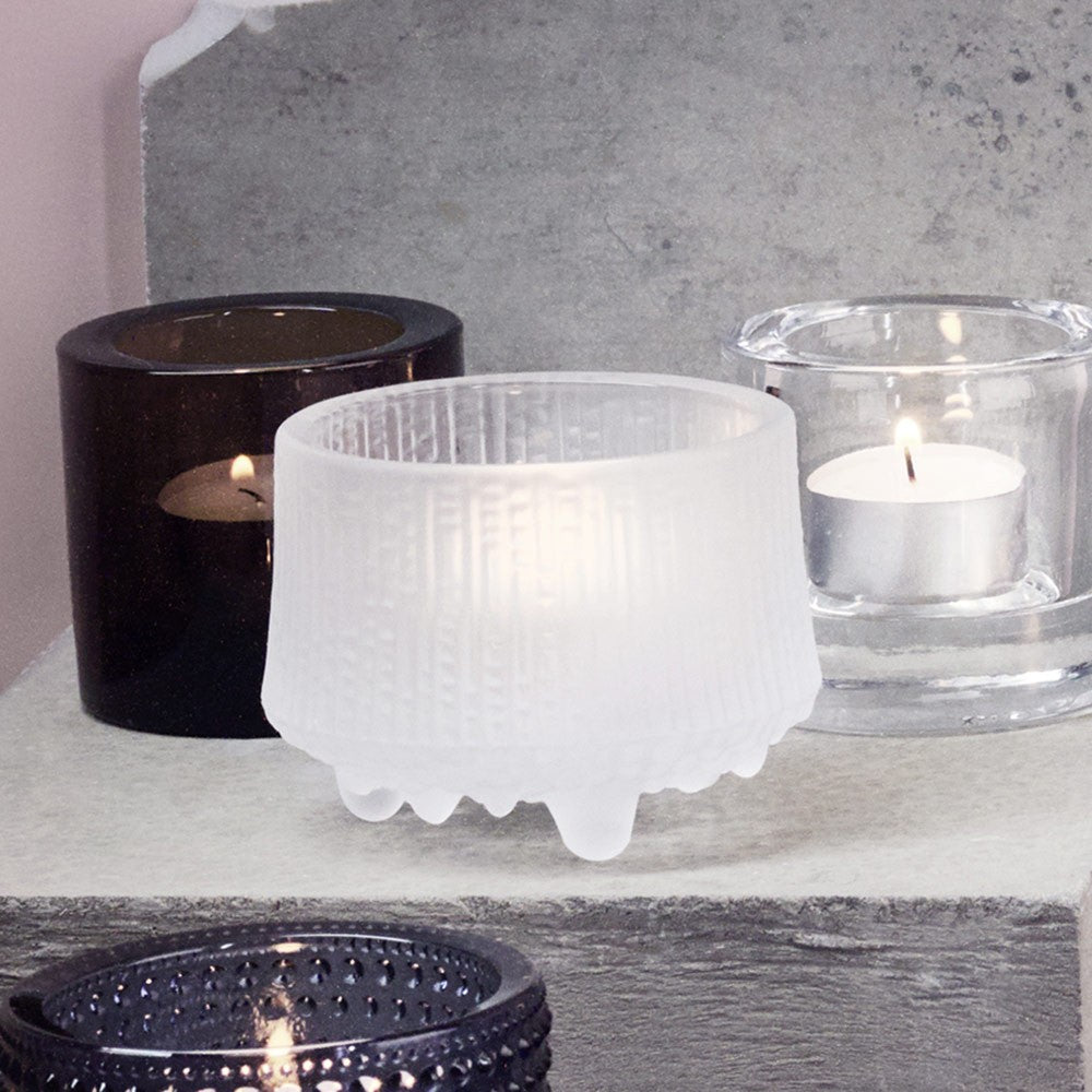 iittala Ultima Thule Matte Frosted Candle Holder