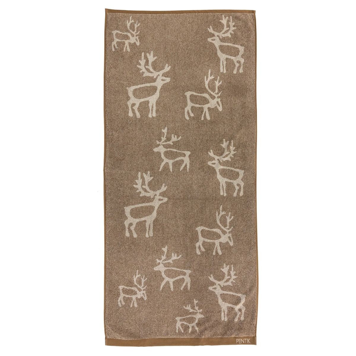 Pentik Saaga Brown Bath Towel
