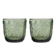 Arabia Moomin Mystical Forest Pine Green 2pc Tumblers - 9-1/2 oz