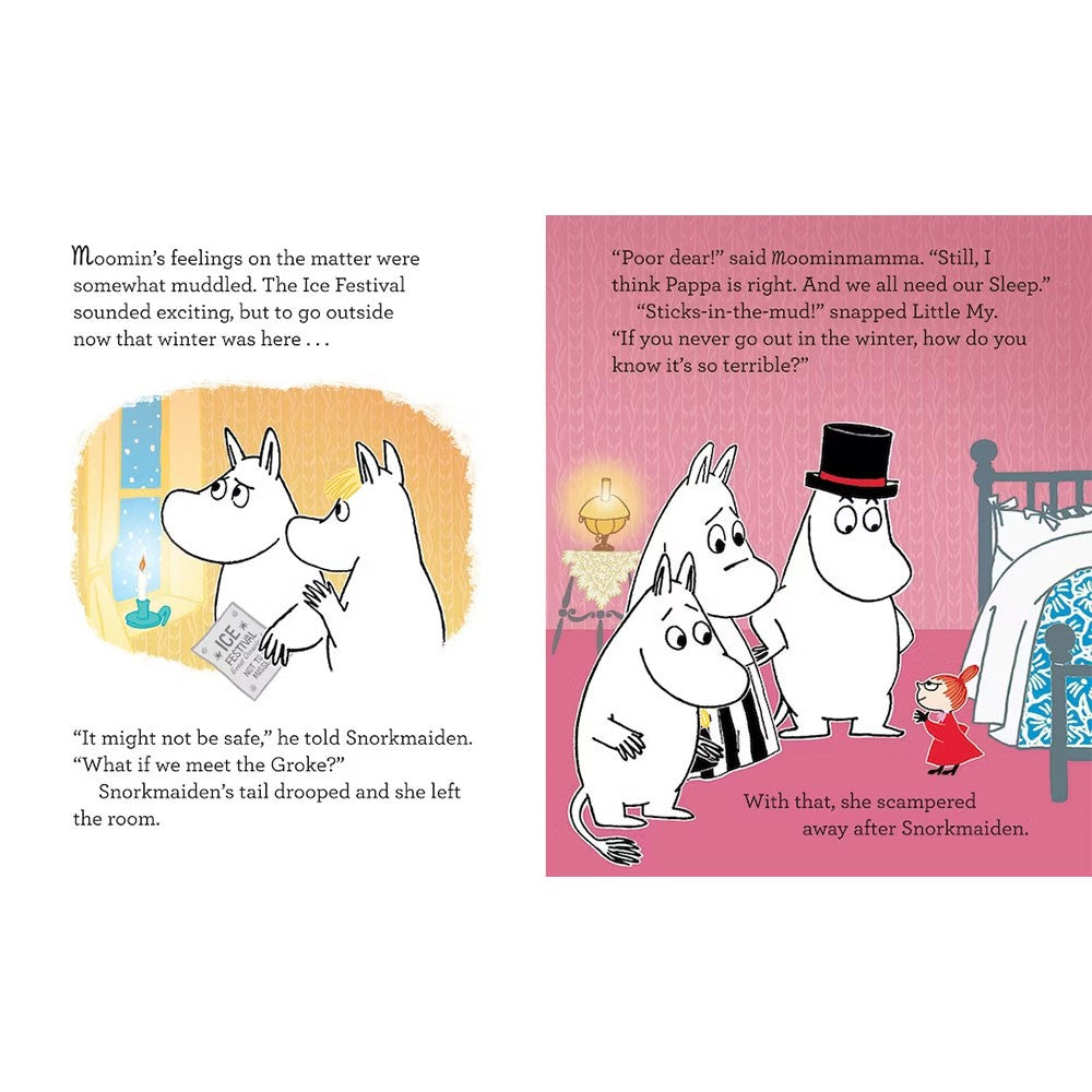 Moomin and the Ice Festival Hardcover Book