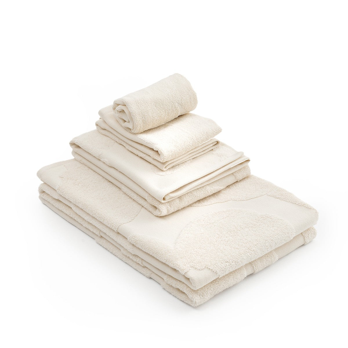 Marimekko Unikko Ivory Hand Towel