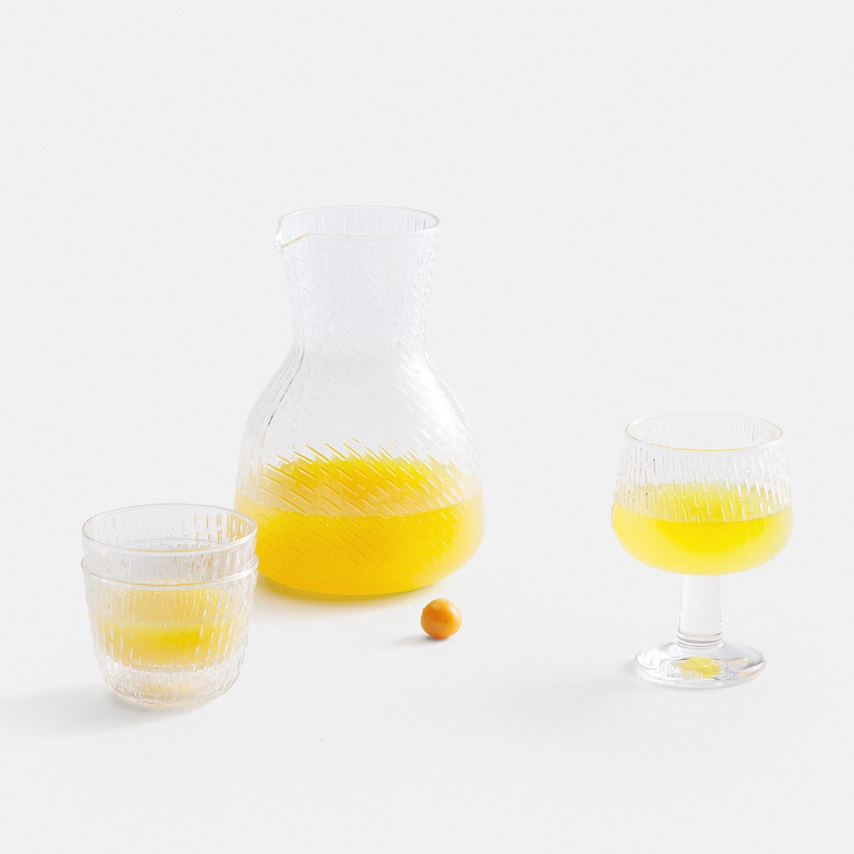 Marimekko Syksy Clear Glass Tumblers - Set of 2