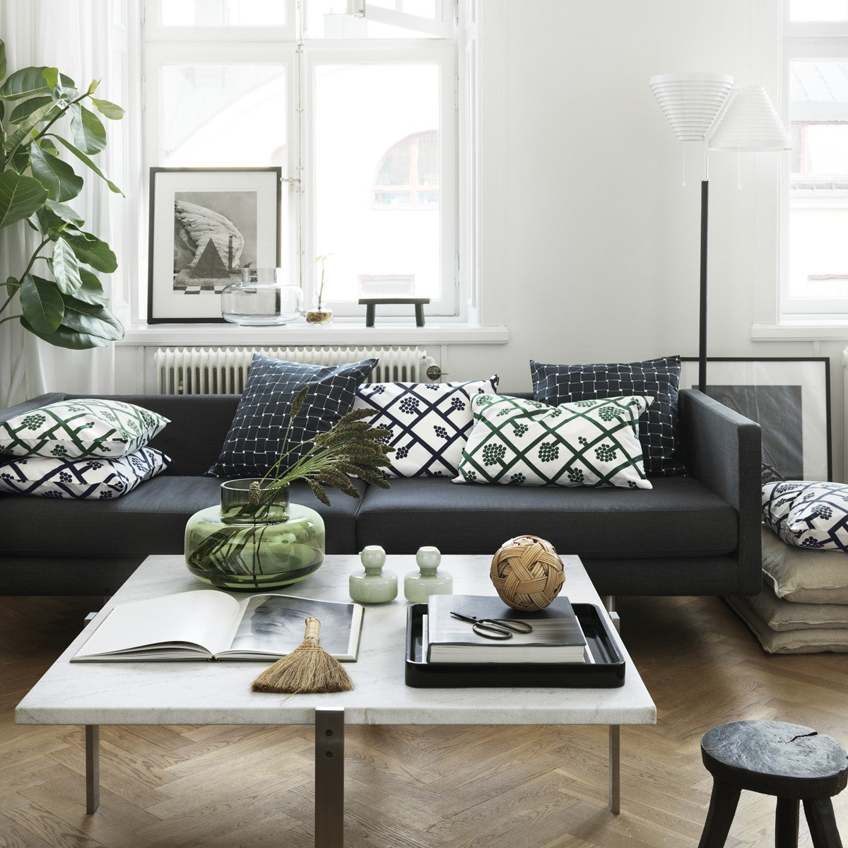 Marimekko Urna Green Vase